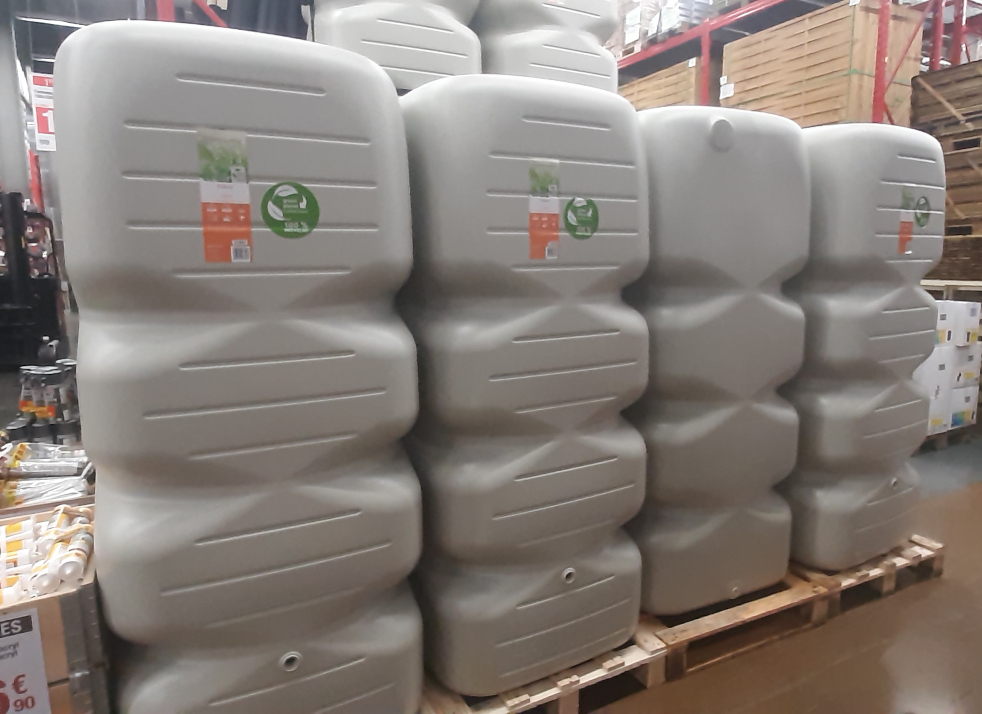 Récupérateur chez Bricot Dépôt